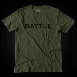 Warstic Sports, Inc BATTLE TEE (MILITARY GREEN) APPAREL