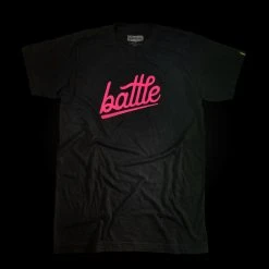 Warstic Sports, Inc BATTLE TEE (BLACK/PINK)