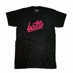 Warstic Sports, Inc BATTLE TEE (BLACK/PINK)