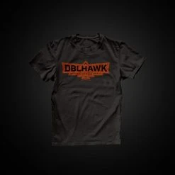 Warstic Sports, Inc DBLHAWK Black Logo Tee