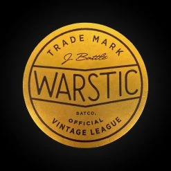 Warstic ACCESSORIES VINTAGE LEAGUE (BLACK/GOLD) STICKER