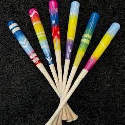 Warstic Sports, Inc FACTORY ARTIST SERIES "Taste The Rainbow Egg" Factory Artist Collection Wood Bat