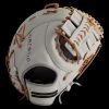Warstic FIELDING GLOVES IK3 SERIES JAPANESE KIP FIRST BASE MITT- GRAY WOLF STYLE