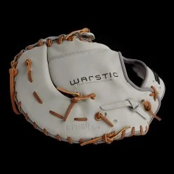 Warstic FIELDING GLOVES IK3 SERIES JAPANESE KIP FIRST BASE MITT- GRAY WOLF STYLE