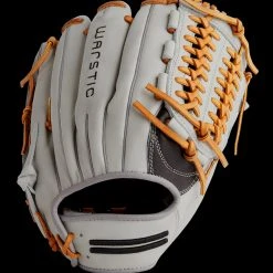 Warstic IK3 SERIES JAPANESE KIP PITCHER'S GLOVE - GRAY WOLF STYLE FIELDING GLOVES