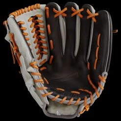 Warstic IK3 SERIES JAPANESE KIP PITCHER'S GLOVE - GRAY WOLF STYLE FIELDING GLOVES