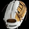 Warstic IK3FP SERIES JAPANESE KIP OUTFIELD GLOVE- WHITE HAWK STYLE