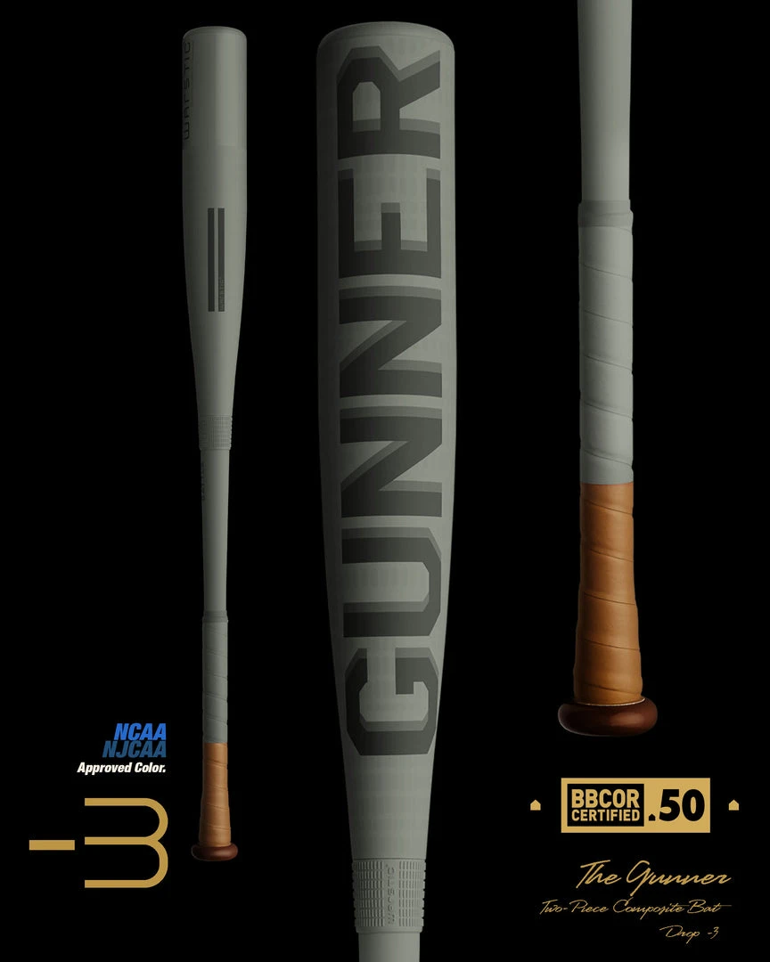 Warstic Sports, Inc METAL BATS GUNNER BBCOR METAL BASEBALL BAT 1 Warstic Sports, Inc METAL BATS GUNNER BBCOR METAL BASEBALL BAT