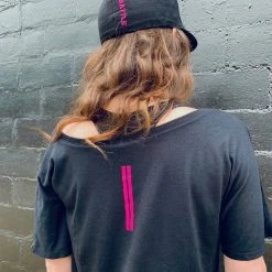 Warstic Sports, Inc BATTLE WOMEN'S TEE (BLACK/PINK) *FINAL SALE* CLEARANCE 5 Warstic Sports, Inc BATTLE WOMEN'S TEE (BLACK/PINK) *FINAL SALE* CLEARANCE