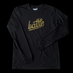 Warstic Sports, Inc APPAREL BATTLE LONG SLEEVE TEE (BLACK)