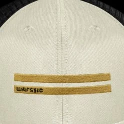 Warstic OFF SEASON SNAPBACK OFF WHITE/BLACK (GOLD WARSTRIPE)
