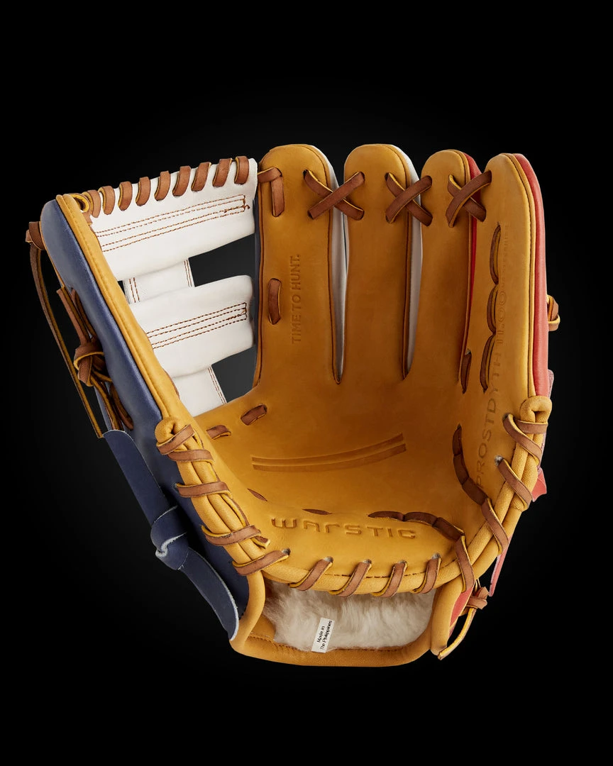 Warstic FIELDING GLOVES PRO STANDARD SERIES YOUTH INFIELD/OUTFIELD GLOVE- USA STYLE 2 Warstic FIELDING GLOVES PRO STANDARD SERIES YOUTH INFIELD/OUTFIELD GLOVE- USA STYLE