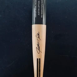 Warstic JUSTIN UPTON "ART OF HITTING" AUTOGRAPHED BAT - DARK GRAY 33/30 AUTOGRAPHED ITEMS