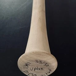 Warstic JUSTIN UPTON "ART OF HITTING" AUTOGRAPHED BAT - DARK GRAY 33/30 AUTOGRAPHED ITEMS