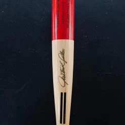 Warstic AUTOGRAPHED ITEMS JUSTIN UPTON "ART OF HITTING" AUTOGRAPHED BAT - RED 33/30
