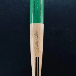 Warstic AUTOGRAPHED ITEMS JUSTIN UPTON "ART OF HITTING" AUTOGRAPHED BAT - GREEN 33/30
