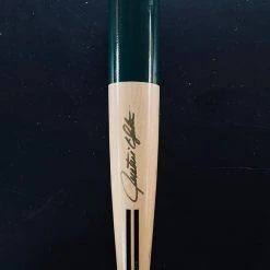 Warstic AUTOGRAPHED ITEMS JUSTIN UPTON "ART OF HITTING" AUTOGRAPHED BAT - DARK GREEN 33/30