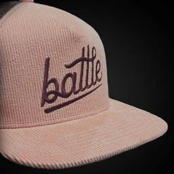Warstic APPAREL CORDUROY TRUCKER SNAPBACK ROSE/TOBACCO (BATTLE)