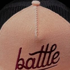 Warstic APPAREL CORDUROY TRUCKER SNAPBACK ROSE/TOBACCO (BATTLE)