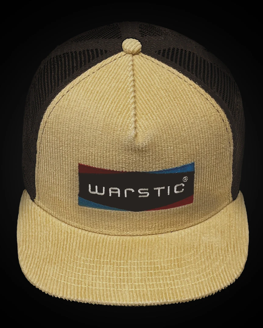 Warstic CORDUROY TRUCKER SNAPBACK KHAKI/TOBACCO (PETRO) 1 Warstic CORDUROY TRUCKER SNAPBACK KHAKI/TOBACCO (PETRO)