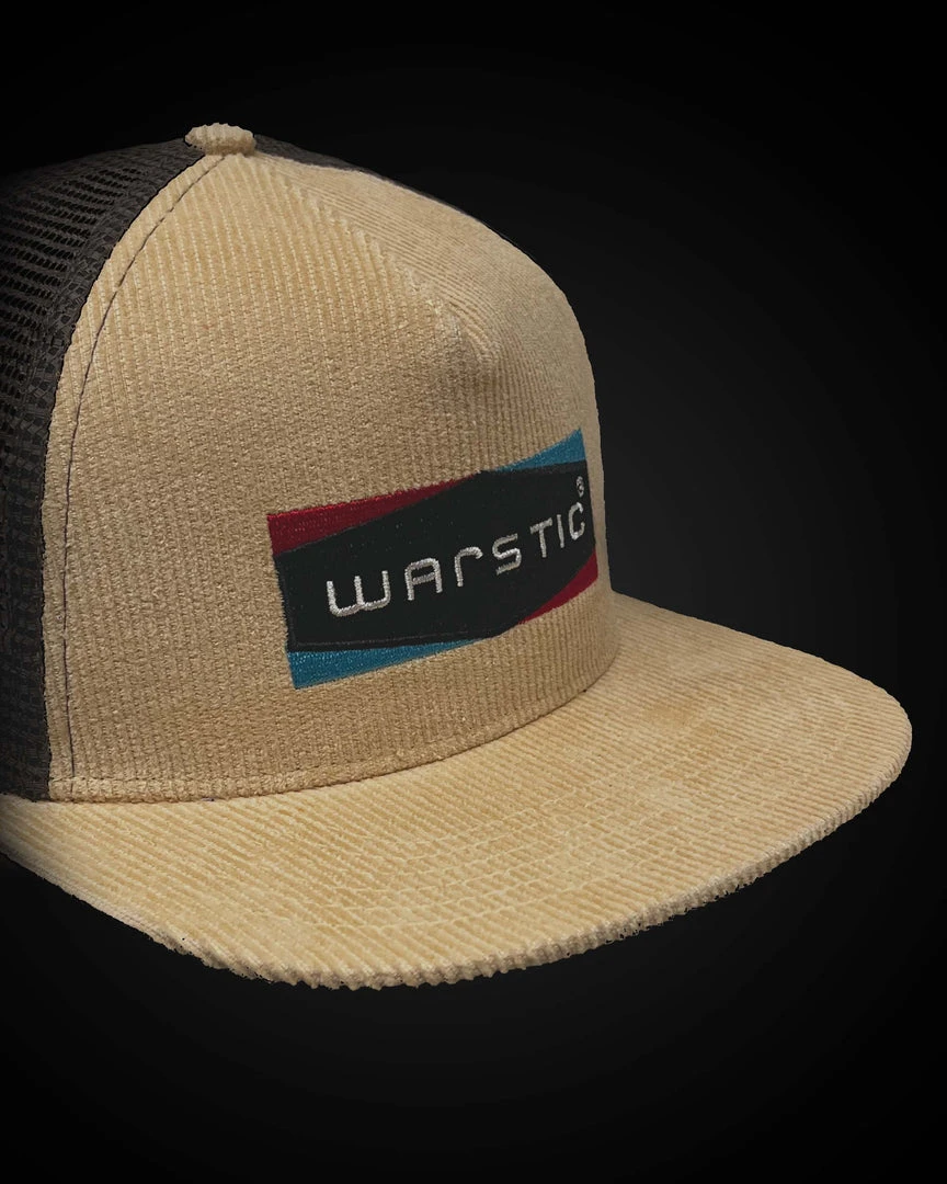 Warstic CORDUROY TRUCKER SNAPBACK KHAKI/TOBACCO (PETRO) 3 Warstic CORDUROY TRUCKER SNAPBACK KHAKI/TOBACCO (PETRO)