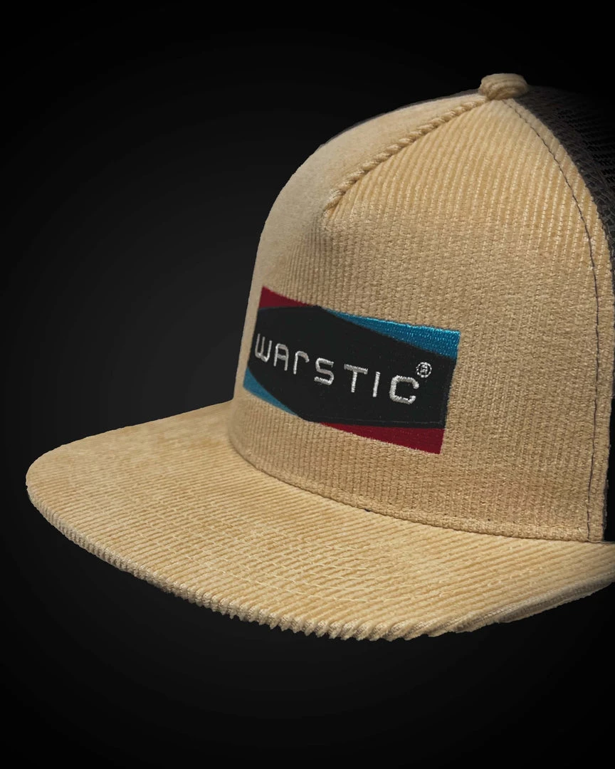 Warstic CORDUROY TRUCKER SNAPBACK KHAKI/TOBACCO (PETRO) 2 Warstic CORDUROY TRUCKER SNAPBACK KHAKI/TOBACCO (PETRO)