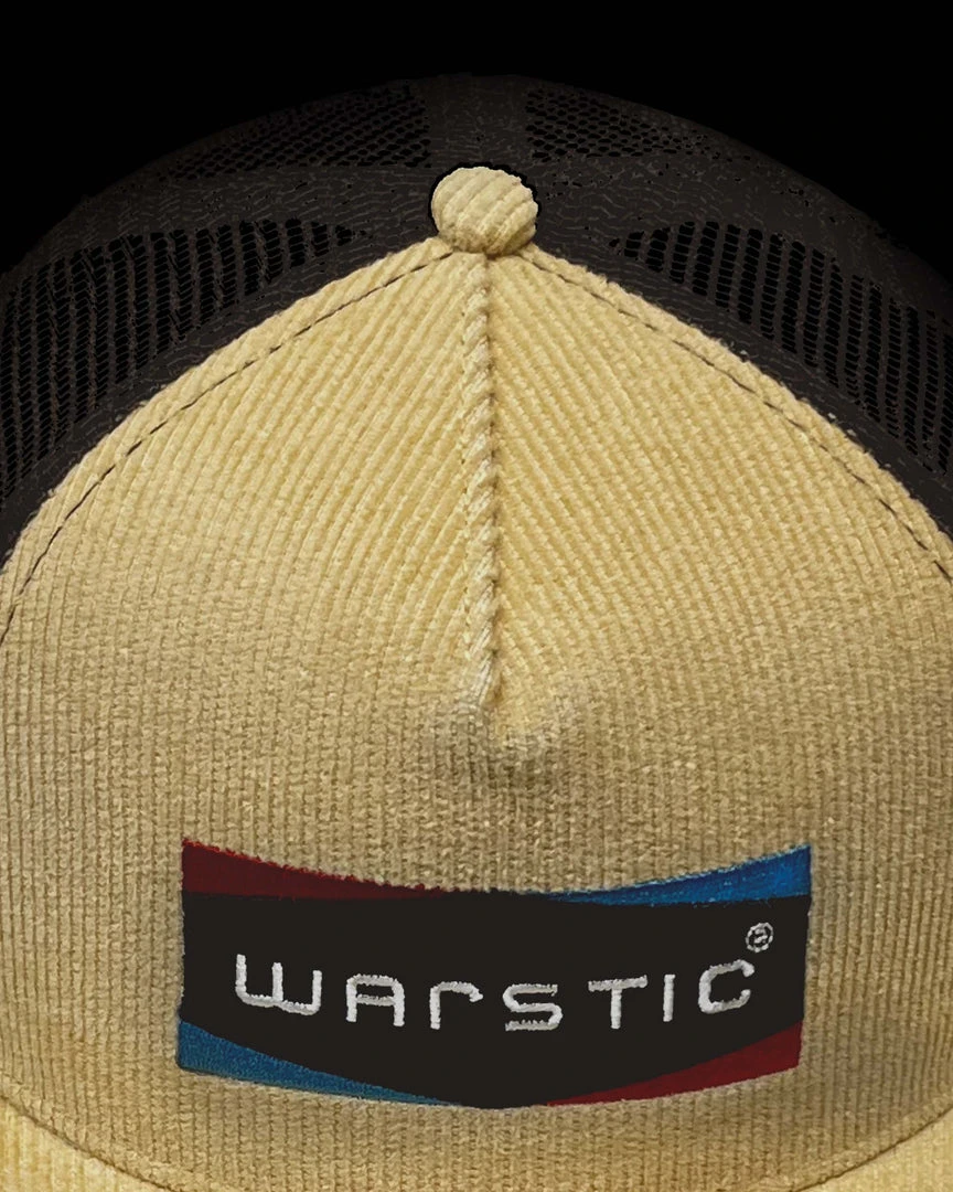 Warstic CORDUROY TRUCKER SNAPBACK KHAKI/TOBACCO (PETRO) 4 Warstic CORDUROY TRUCKER SNAPBACK KHAKI/TOBACCO (PETRO)