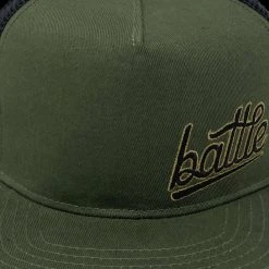 Warstic TRUCKER SNAPBACK ARMY GREEN/BLACK (BATTLE) APPAREL