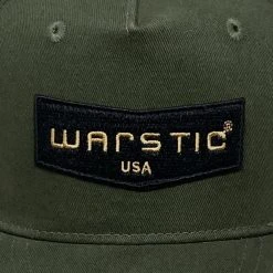Warstic APPAREL TRUCKER SNAPBACK ARMY GREEN/BLACK (CHEVRON)