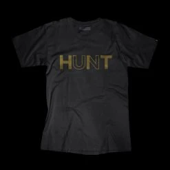 Warstic Sports, Inc APPAREL HUNT/HIT TEE (BLACK/GOLD)