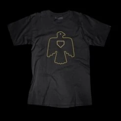 Warstic Sports, Inc THUNDERHEART OF THE PLATE TEE (BLACK/GOLD)