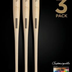 Warstic Sports, Inc WS243 WOOD BAT 3 PACK