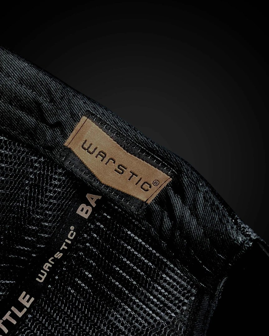 Warstic FOAM TRUCKER SNAPBACK BLACK (WARSTRIPE NATION) 5 Warstic FOAM TRUCKER SNAPBACK BLACK (WARSTRIPE NATION)