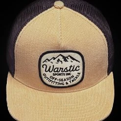 Warstic CORDUROY TRUCKER SNAPBACK KHAKI/TOBACCO (TACKLE) APPAREL