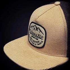 Warstic CORDUROY TRUCKER SNAPBACK KHAKI/TOBACCO (TACKLE) APPAREL