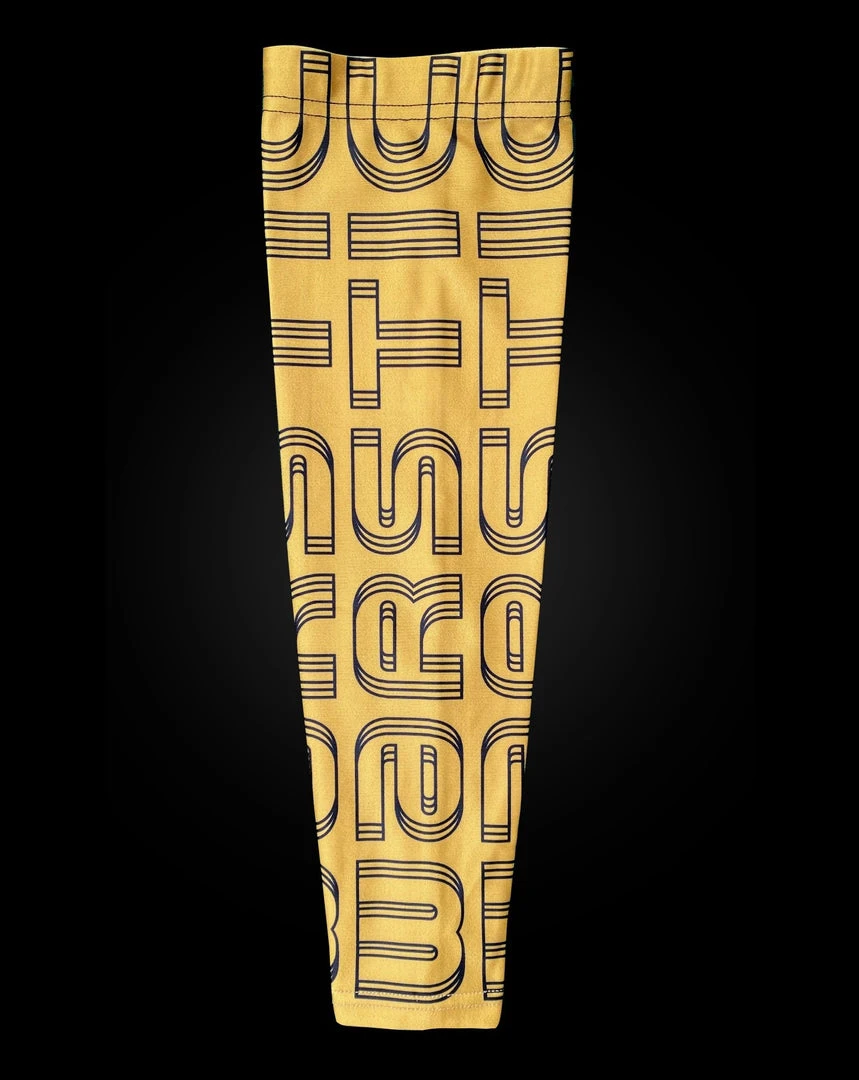 ACCESSORIES ARM SLEEVE - WARSTIC GOLD & BLACK 1 ACCESSORIES ARM SLEEVE - WARSTIC GOLD & BLACK