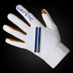 Warstic Sports, Inc WORKMAN3 ADULT & YOUTH BATTING GLOVES "WHITE/BLUE"