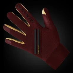 Warstic Sports, Inc WORKMAN3 ADULT & YOUTH BATTING GLOVES "MAROON"