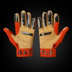 Warstic Sports, Inc WORKMAN3 ADULT & YOUTH BATTING GLOVES "ORANGE"