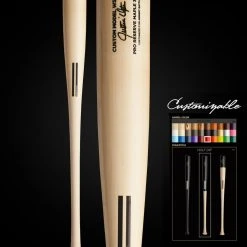 Warstic Sports, Inc CUSTOM PRO JUSTIN UPTON WSJU8Y YOUTH CUSTOMIZABLE PRO SIGNATURE WOOD BAT