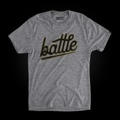 Warstic BATTLE TEE (GRAY/BLACK/GOLD) APPAREL