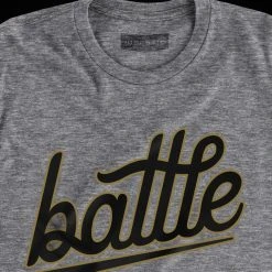 Warstic BATTLE TEE (GRAY/BLACK/GOLD) APPAREL
